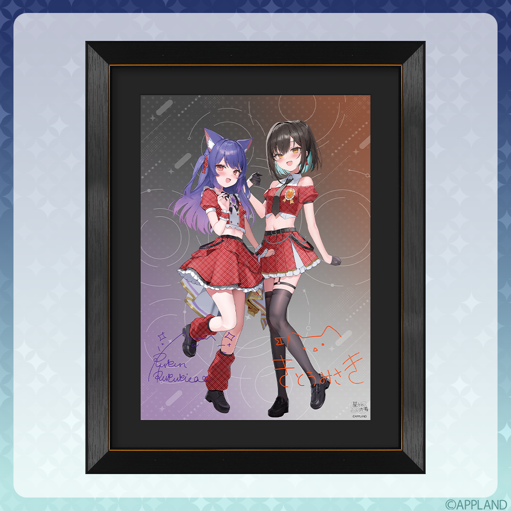 事後受注販売 星々の共鳴】A3キャラファイングラフ | APPLAND OFFICIAL