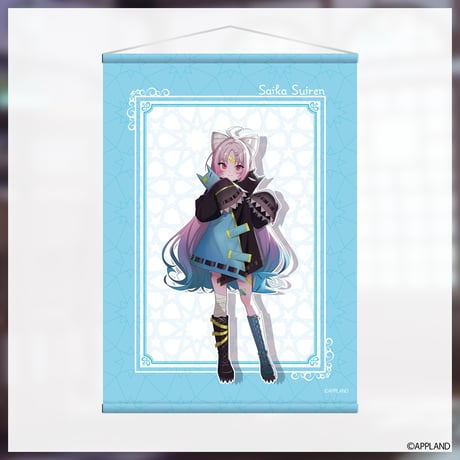 【ぶいぱい3期生ハーフアニバーサリーグッズ】タペストリー