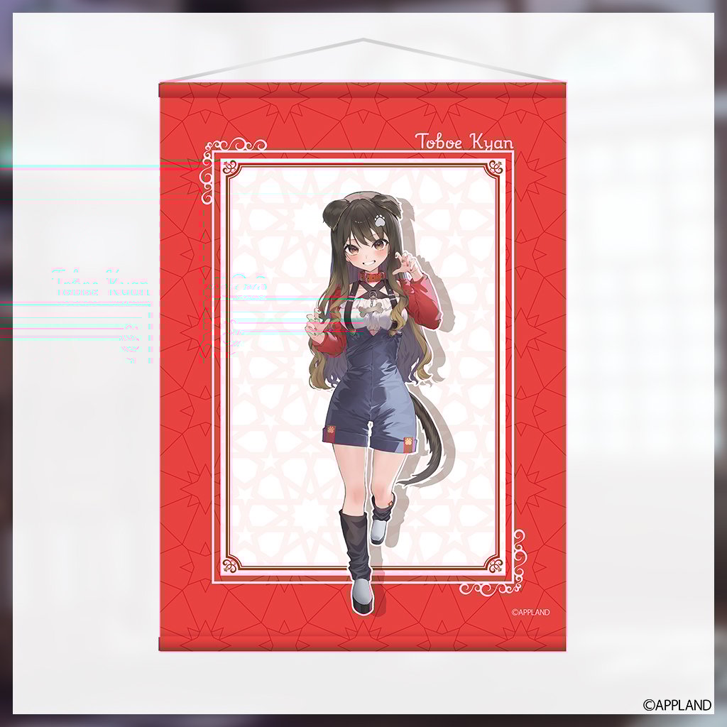 ぶいぱい2期生ハーフアニバーサリーグッズ　キャラファイングラフ　50個限定 ぶいぱい2期生ハーフアニバーサリーグッズ】キャラファイン