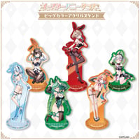 【イースターバニーグッズ】ビッグカラーアクリルスタンド