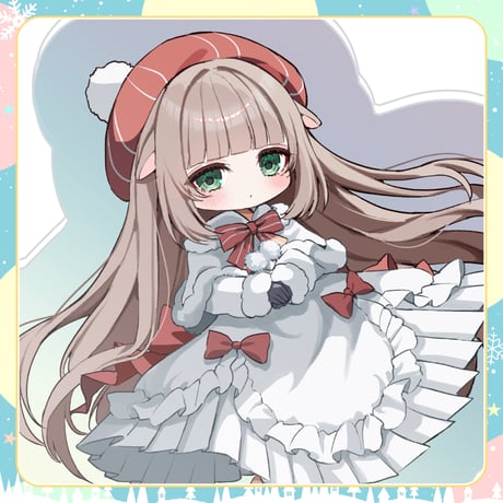 【.LIVEクリスマスイベントグッズ】メリーミルク オーロラアクリルスタンド