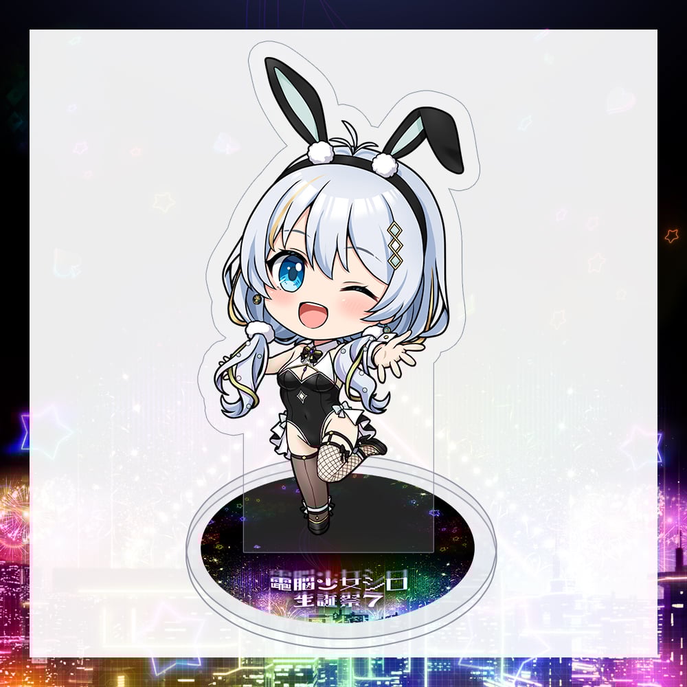 電脳少女シロ生誕祭7グッズ】バニーガールシロちゃんミニ