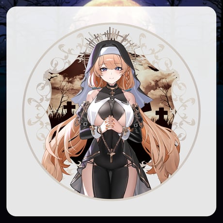 【APP LAND ハロウィングッズ2024】レザーコースター 七星みりり