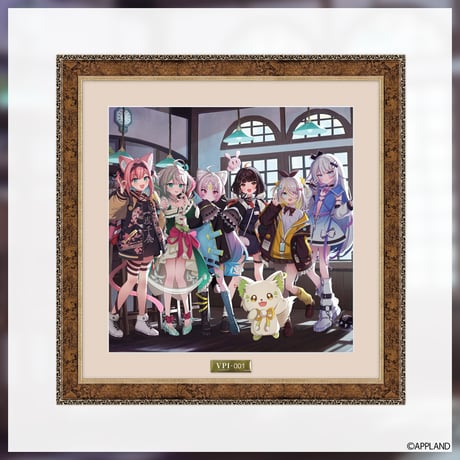 【ぶいぱい3期生ハーフアニバーサリーグッズ】キャラファイングラフ