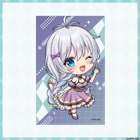 【電脳少女シロ ×DiCE&AIMコラボグッズ】ランダムアクリルカード