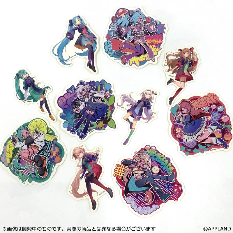 どっとライブ1期生8周年記念グッズ】ステッカー2種セット | APPLAND