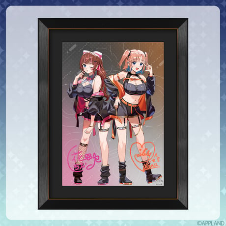 【事後受注販売 星々の共鳴】A3キャラファイングラフ