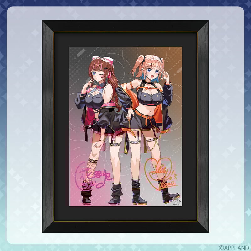 わたなれ A3キャラファイングラフ 当選品 わたなれ A3キャラファイン