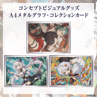 【コンセプトビジュアルグッズ】A4メタルグラフ