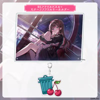 【花京院ちえり誕生日記念グッズ2026】B5アクリルパネル+モチーフアクリルキーホルダー