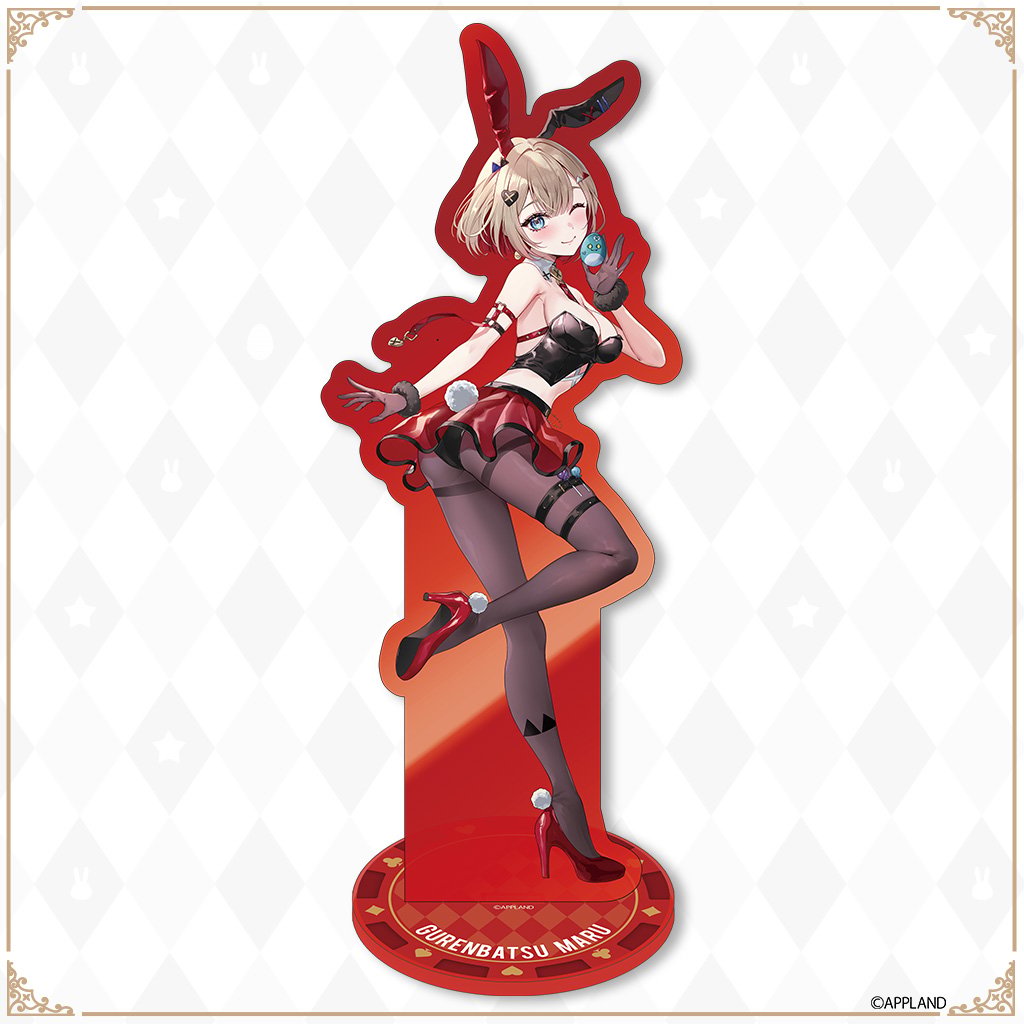 イースターバニーグッズ】ビッグカラーアクリルスタンド | APPLAND