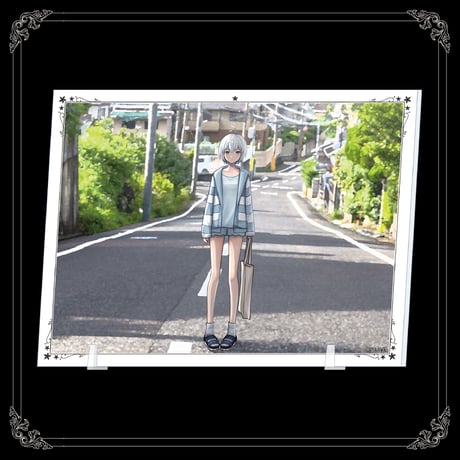 電脳少女シロ　星鏡MVプレートアクリルスタンド