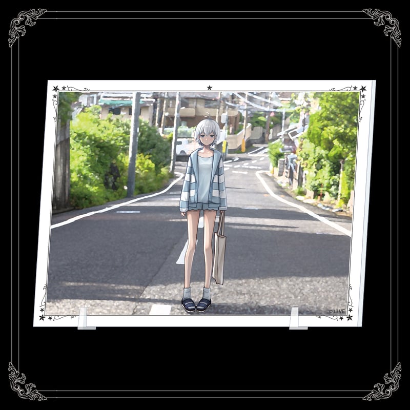 電脳少女シロ 星鏡MVプレートアクリルスタンド | APPLAND OFFICIAL SHOP