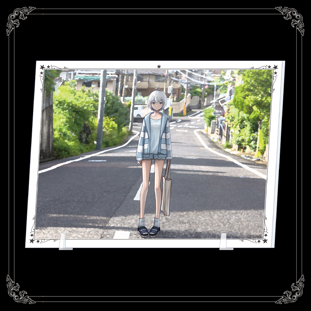 電脳少女シロ 星鏡MVプレートアクリルスタンド | APPLAND OFFICIAL SHOP