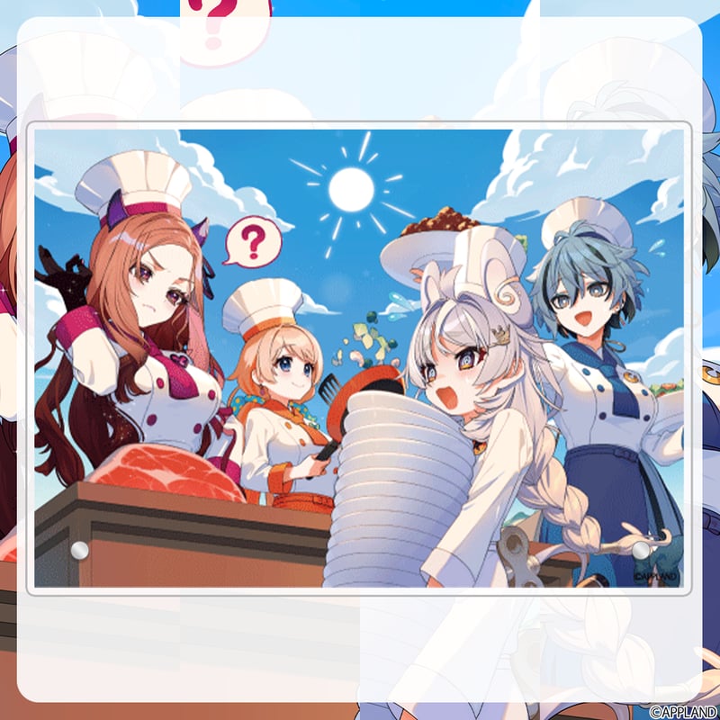 デジタルサイン会4 連動グッズ】B6アクリルパネル+コレクションカード