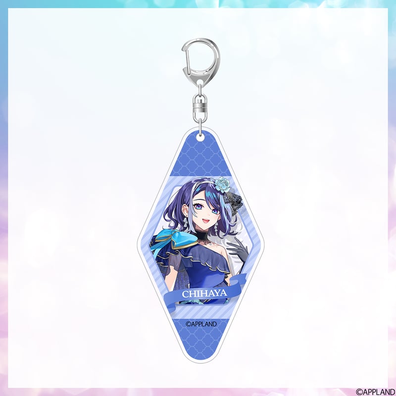 ぶいぱい1期生2周年グッズ】モーテル風アクリルキーホルダー | APPLAND