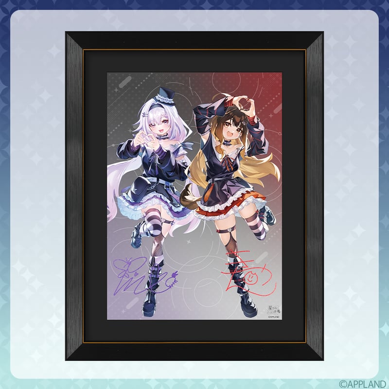 事後受注販売 星々の共鳴】A3キャラファイングラフ | APPLAND OFFICIAL