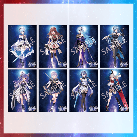 【星祭グッズ】ランダムチェキ風カード
