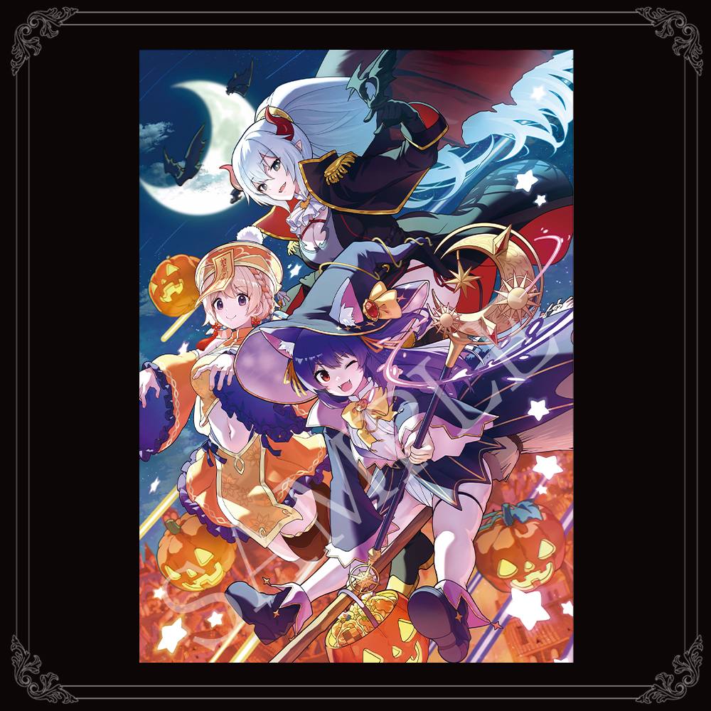 先着50名様限定】みりくるんハロウィンキャラファイングラフA シリアル