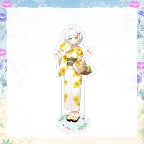 【ぶいぱい浴衣グッズ2024】アクリルスタンド 斜落せつな