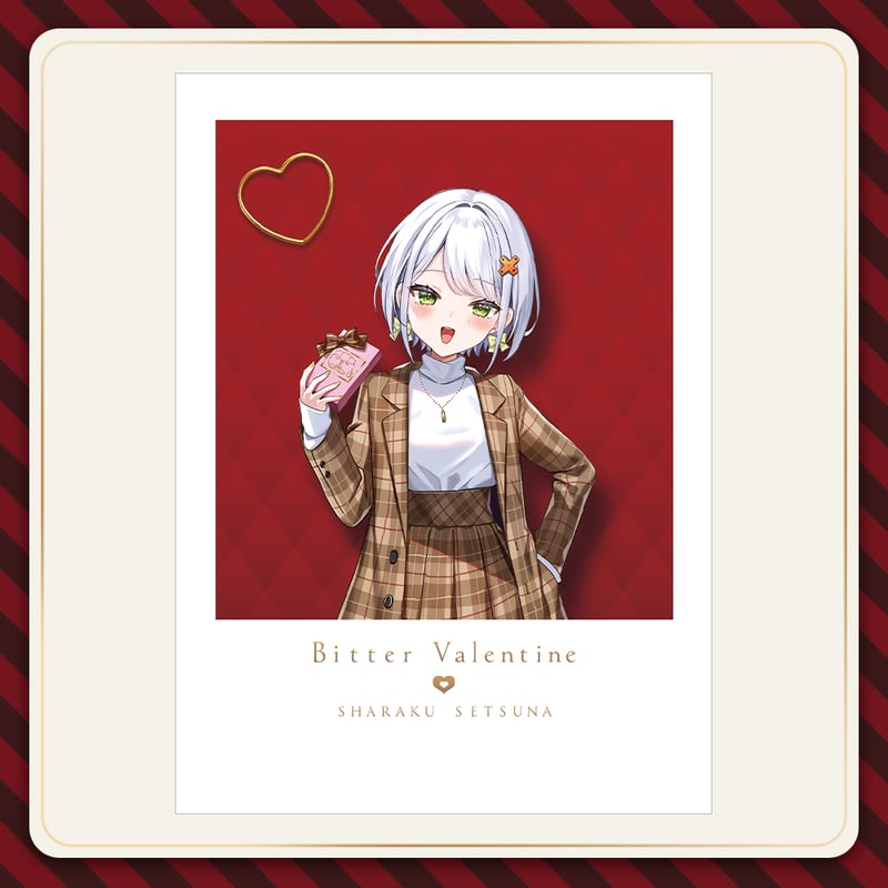 ぶいぱい Bitter バレンタイン】ランダムチェキ風カード
