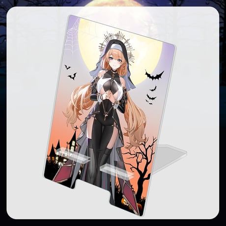 【APP LAND ハロウィングッズ2024】アクリルスマホスタンド 七星みりり
