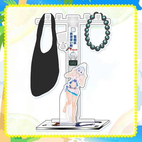 電柱グッズとその仲間たち（アクリル電柱スタンド、アクリルブロック、マルチトレー）