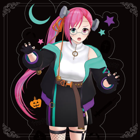 【とりとらハロウィン】アクリルスタンド（神楽すず）