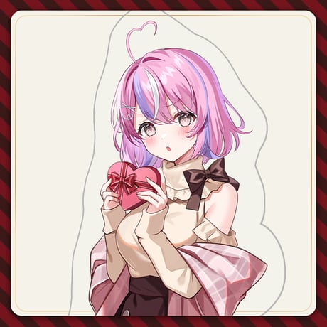 【ぶいぱい Bitter バレンタイン】秘間慈ぱね アクリルスタンド
