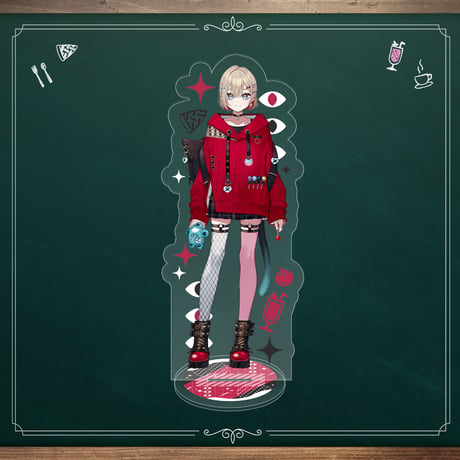 アクリルスタンド（紅蓮罰まる）【ぶいぱい初グッズ】