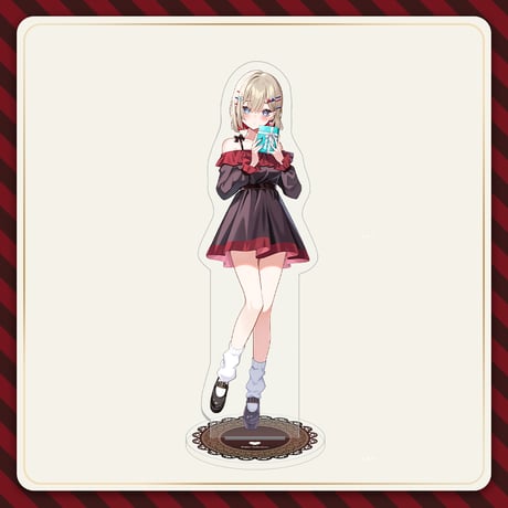 【ぶいぱい Bitter バレンタイン】紅蓮罰まる アクリルスタンド