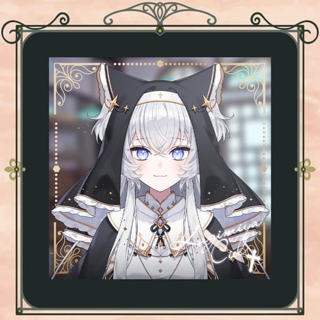【ぶいぱい2期生スターターグッズ】アクリルブロック 鍵宮シエル