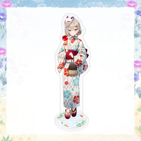 【ぶいぱい浴衣グッズ2024】アクリルスタンド 紅蓮罰まる