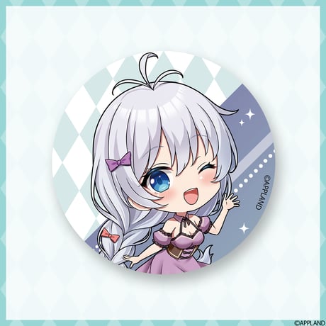 【電脳少女シロ ×DiCE&AIMコラボグッズ】ランダム缶バッジ