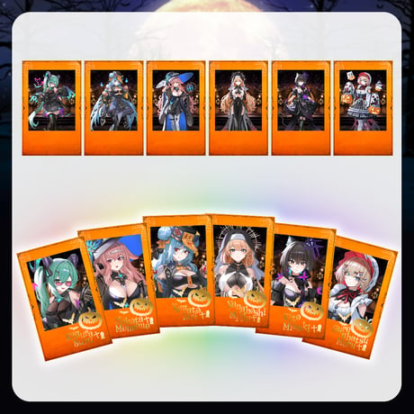 【APP LAND ハロウィングッズ2024】ランダムチェキ風カード