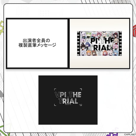 【事後受注販売 VPI THE TRIAL】キャラファインフォリオ