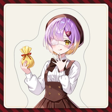 【ぶいぱい Bitter バレンタイン】甘噛あめ アクリルスタンド