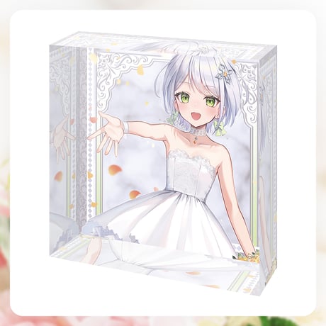 【ぶいぱいジューンブライド2024】斜落せつな アクリルブロック