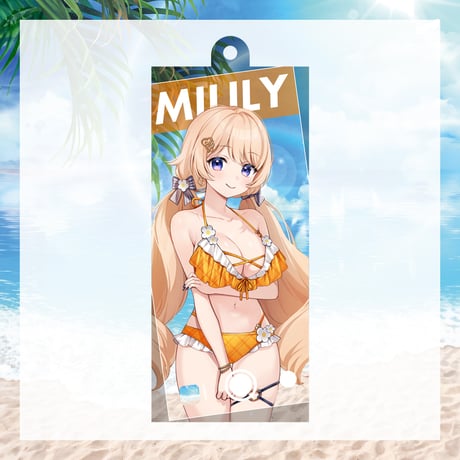 【どっとライブ水着グッズ 2024】七星みりり アクリルキーホルダー