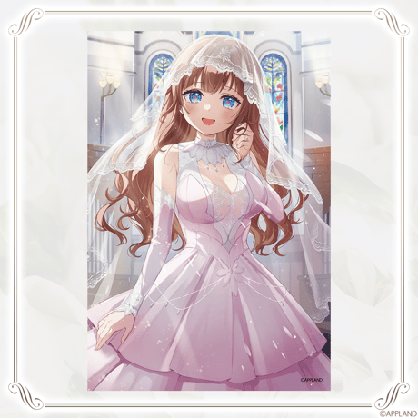 【APPLANDジューンブライド2025グッズ】イメージリングネックレス+ポストカード(通常版)セット