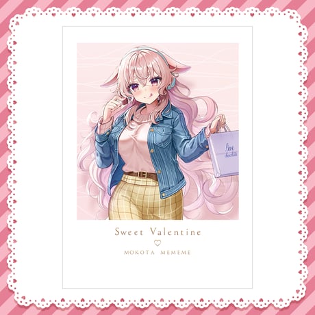 【.LIVE Sweet バレンタイン】ランダムチェキ風カード