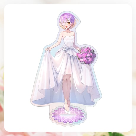 【ぶいぱいジューンブライド2024】甘噛あめ オーロラアクリルスタンド
