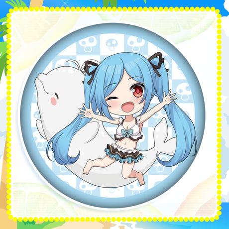 シロ&.LIVEグッズセット（キャンバスアート、缶バッチ4種）