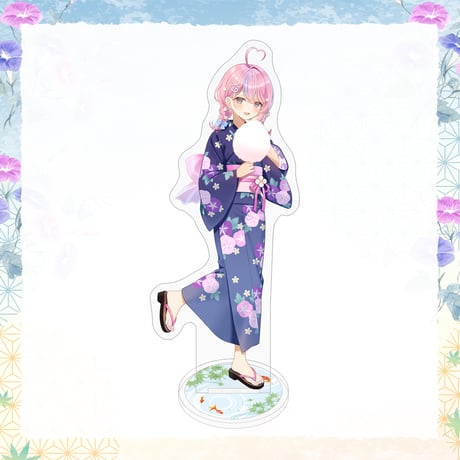【ぶいぱい浴衣グッズ2024】アクリルスタンド 秘間慈ぱね