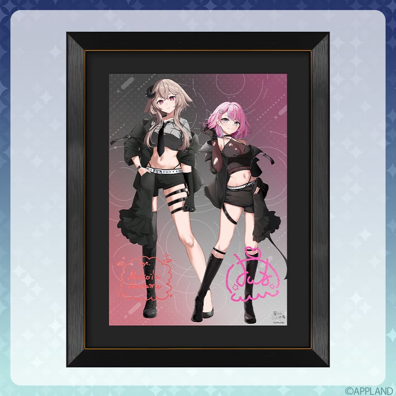 事後受注販売 星々の共鳴】A3キャラファイングラフ | APPLAND OFFICIAL