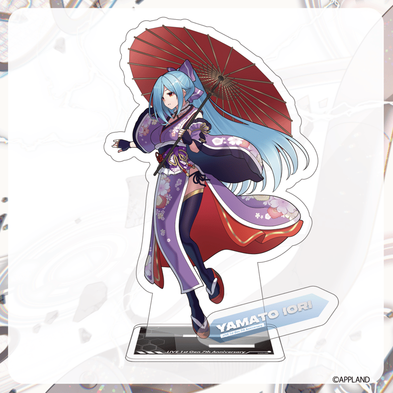 どっとライブ1期生7周年記念グッズ】ネーム付きアクリルスタンド