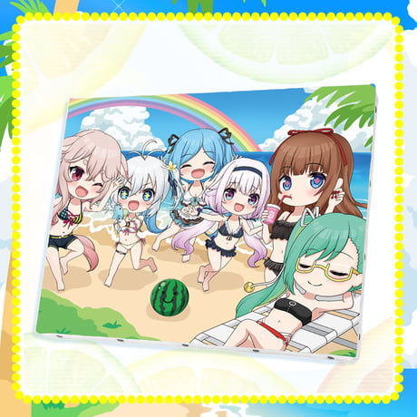 シロ&.LIVEグッズセット（キャンバスアート、缶バッチ4種）