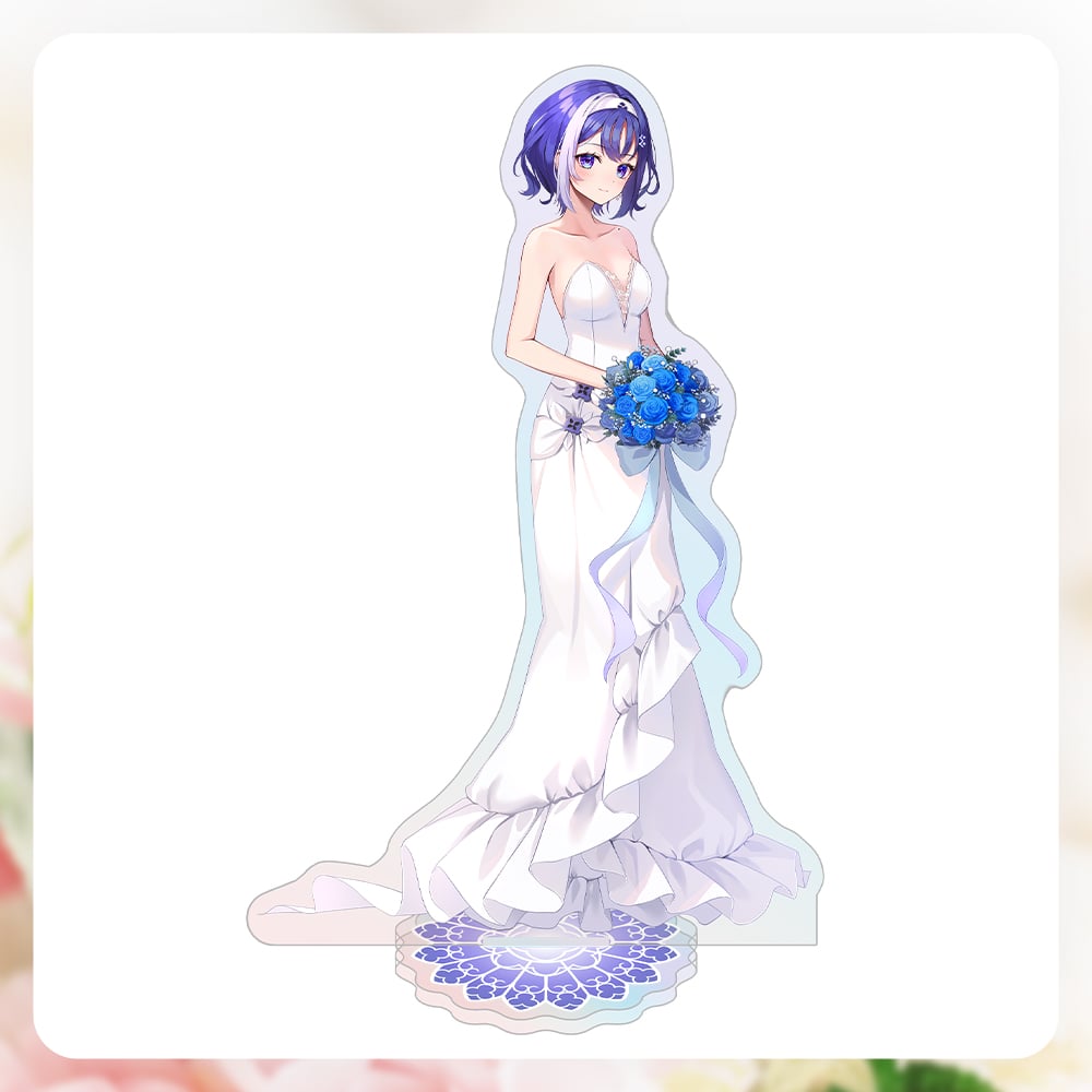 〖新品/配送補償〗アップランド ぶいぱい ジューンブライド アクリルパネル ぶいぱいジューンブライド2024】十六夜ちはや オーロラアクリル