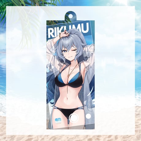 【どっとライブ水着グッズ 2024】リクム アクリルキーホルダー