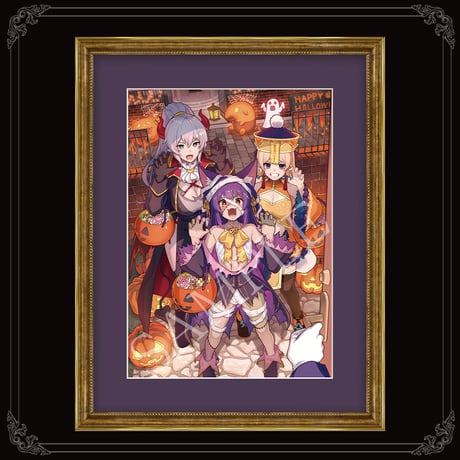 みりくるんハロウィンキャラファイングラフB